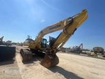 Used Excavator in yard